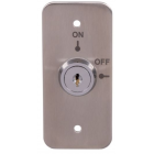 RGL Electronics AP/KS-1 Stainless Steel 2 Position Architrave Maintained Key Switch ON/OFF